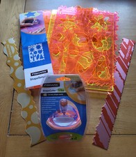 Fiskars Shape Cutter Plus , 7  Templates, instructions plus 2  tear edgers.