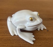 Vintage Porcelain Frog