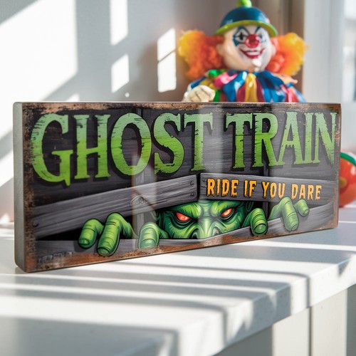 Ghost train vintage - vintage, style