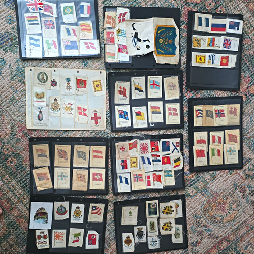 Kensitas cigarettes silk flags - kensitas,