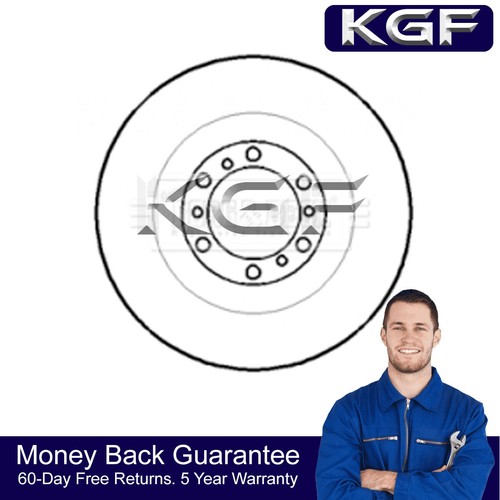 Kgf front brake disc - brake, fits