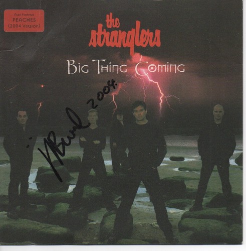 Burnel signed record - 7",