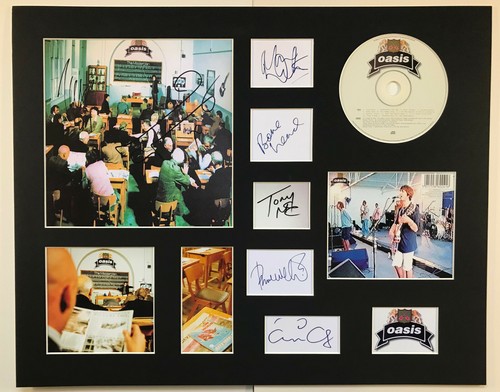 Oasis signed autographed - signed,