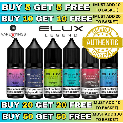 Elux nic salt 10ml liquid - e,
