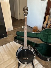 Banjo 5-String. Barnes & Mullins. Rathbone Model. Includes Hard Case. Exc Con