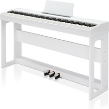88 Key Weighted Action Keyboard Piano Digital Piano with Bluetooth & MIDI, Dual