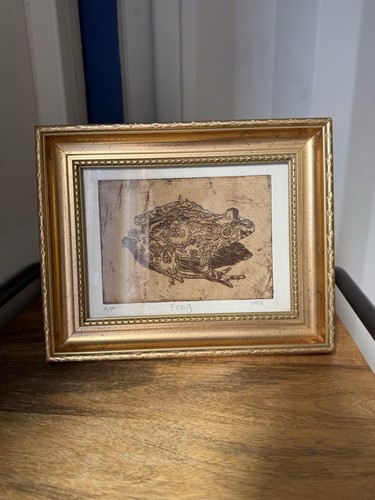 Painting frog - painting,