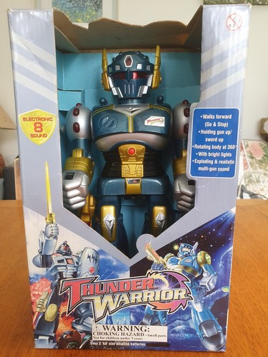 Vintage thunder warrior robot - thunder,