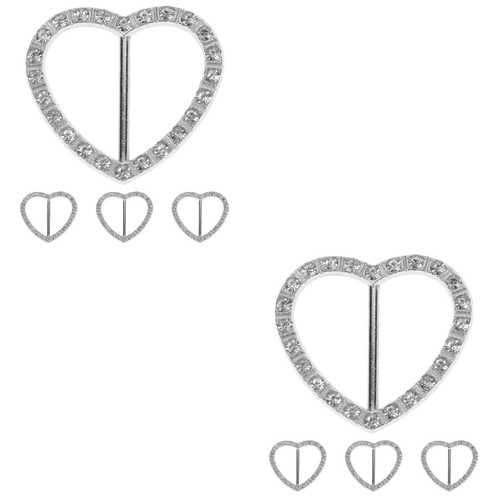 Pcs rhinestone scarf - 8, buckle
