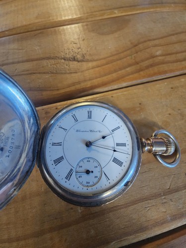 Hampden pocket watch coin - pocket,