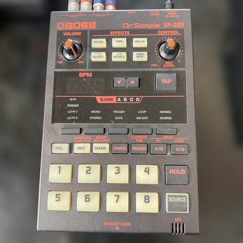 Boss 202 sample sampler - sample,
