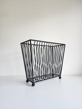 90s Book Paper Records Vinyl Magazine Rack