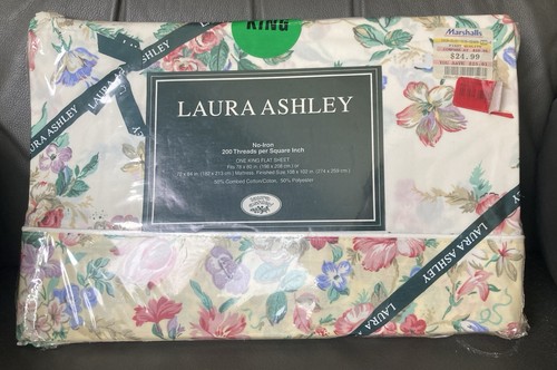 Laura ashley king flat sheet - ashley,
