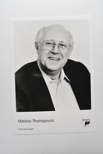 Mstislav rostropovich sony - rostropovich,