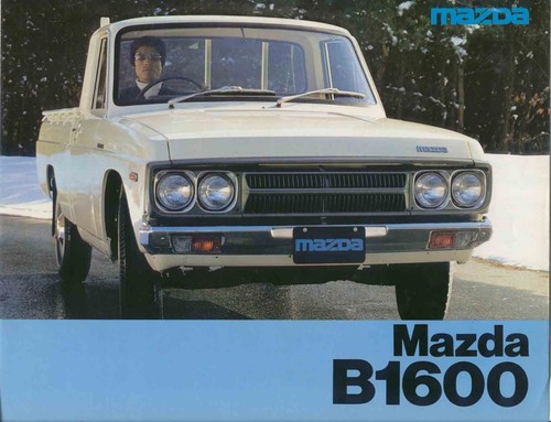Mazda b1600 pickup 1976 - mazda, 1976-77