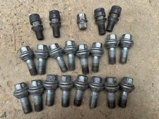 20 x alloy wheel Wobbly M14 bolts variable PCD 5x114.3 - 5x112 fits Mercedes