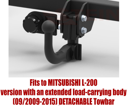 Detachable tow bar - detachable,