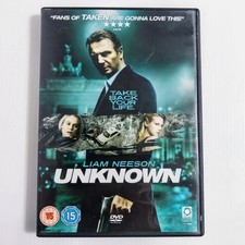 Unknown DVD 2011 Liam Neeson Action Thriller Film – Taken Style Suspense Movie