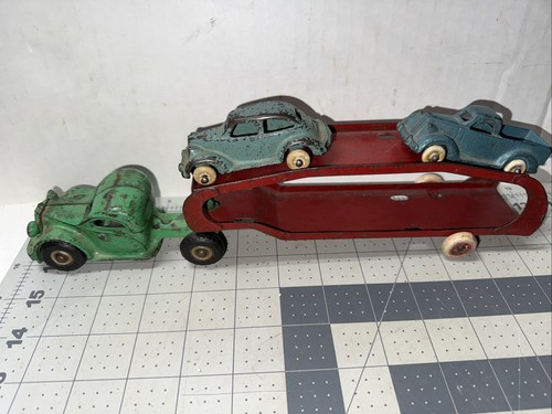 Vintage arcade cast - iron, car