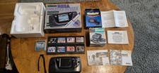 Sega Game Gear Console Recapped Boxed VGC + 9 Games + Carry Case 