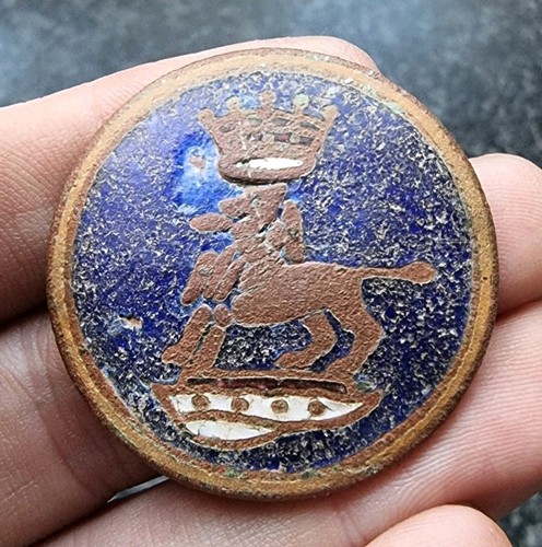 Vintage sunbeam lion - lion, badge