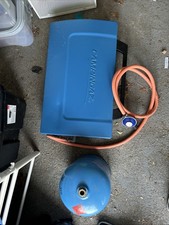 Campingaz Xcelerate 400ST Portable Double Burner Cooker with Grill Used & Gas