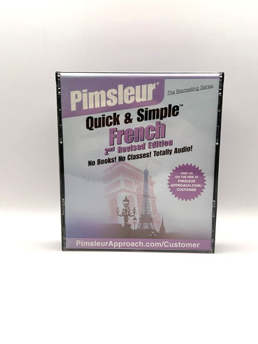 Pimsleur quick simple french - quick, &