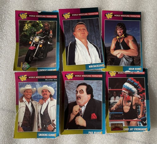 Wwf 1995 magazine trading - wwf,