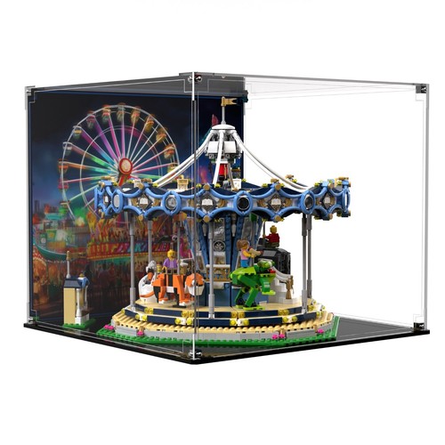 Brick display case for - brick, in