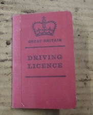 Original 1969 72 Expired Drivers License Document,Rare Automobilia,Collectable 