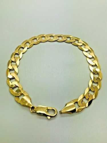 9ct yellow solid gold curb - 9ct,