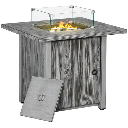 40000 btu gas fire pit - gas,