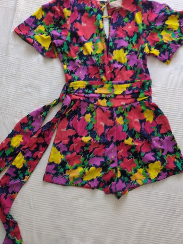 Dancing leopard fleur playsuit - leopard,
