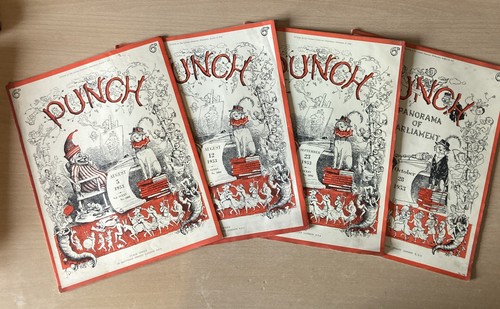 Vintage punch magazines - vintage,