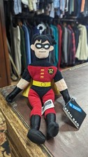 DC Comics Batman Animated Robin Bean Bag Toy Warner Brothers Studio Store 1999