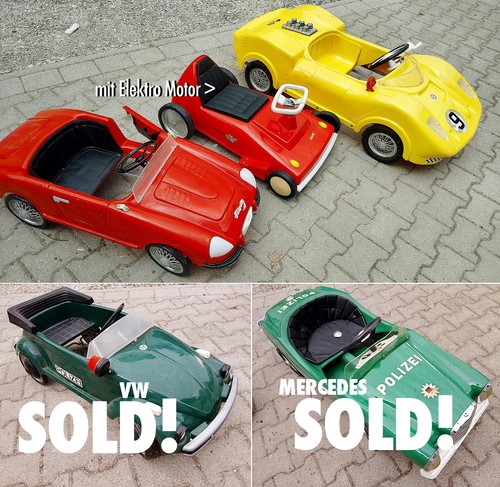 Vintage toot toy - set, for