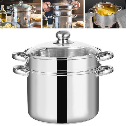 Stainless steel cooking - 5l, pot