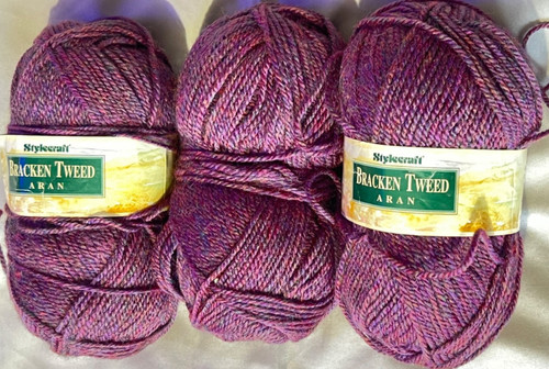 Stylecraft bracken tweed aran - stylecraft,