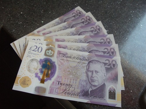 New king charles pound - charles, £20
