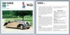Daimler - DB18 - 1939-53 Luxury - Classic Cars Collectors Club Card