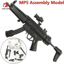 1/6 Scale 4D HK MP5 Submachine Assembly Weapon Model Gun Toy Fit 12" Figure Body