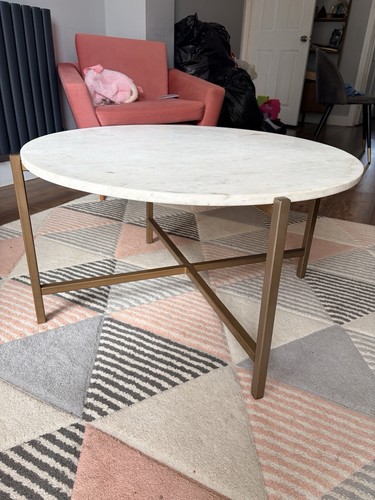 Real marble coffee - marble, table