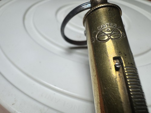Brass salter spring balance - brass,