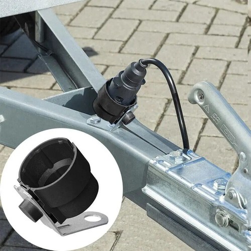Trailer connector holder for - trailer,