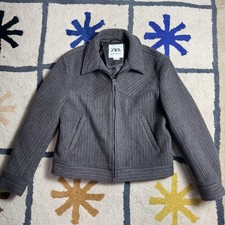 Zara Men’s Wool Bomber