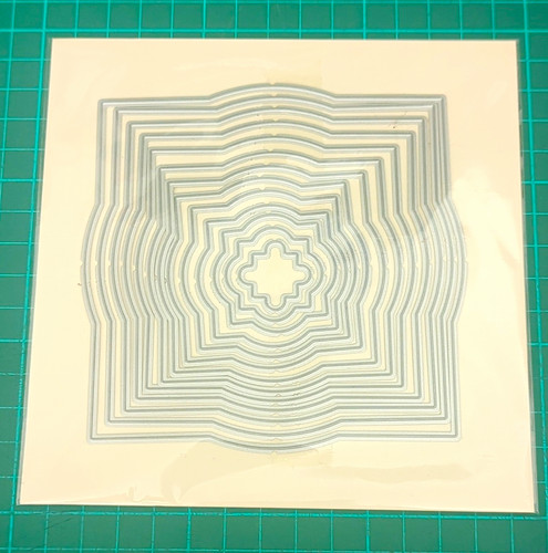 Nested geometric square - square, &