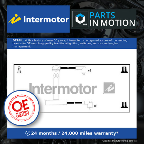 Leads ignition cables set - ht,