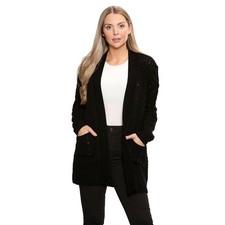 Women open front - open, waffle