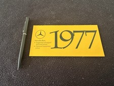 1977 Mercedes Benz US Price