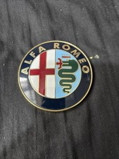 Alfa Romeo RZ SZ 75 164 155 164 33 145 Spider Gtv Emblem 60596492 NEU